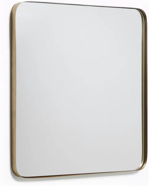 Marco, Vægspejl, guld, H60x60x3 cm